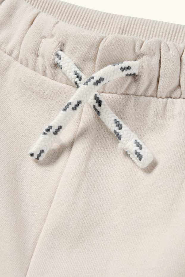 Baby Jungen - Baby-Cargo-Jogginghose - hellbeige