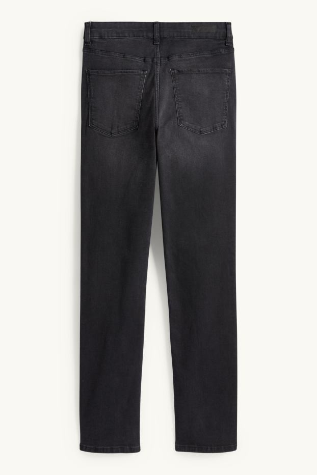 Femmes - Slim jean - high waist - LYCRA® - noir