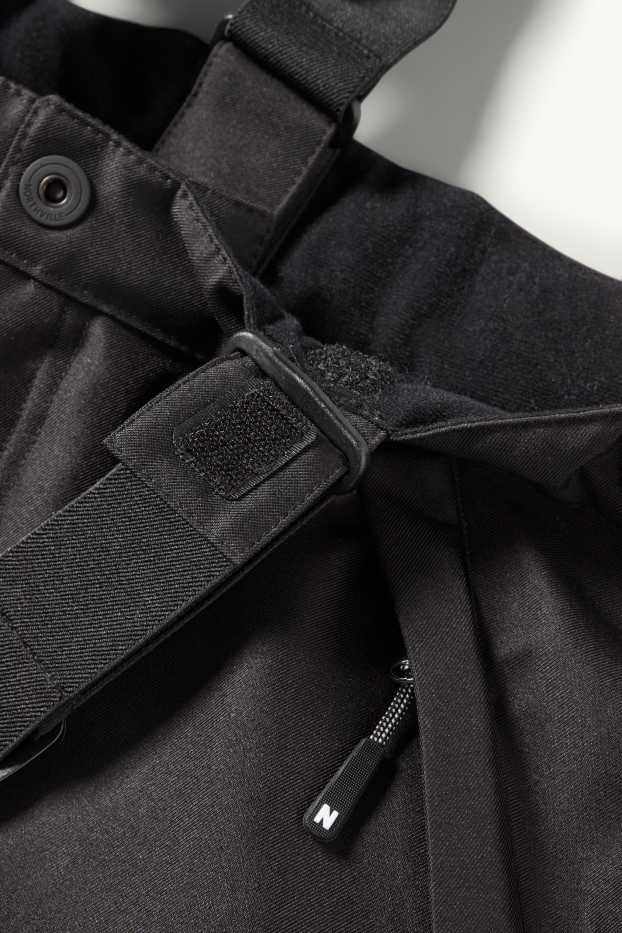 Kinderen: jongens - Skibroek - waterdicht - zwart