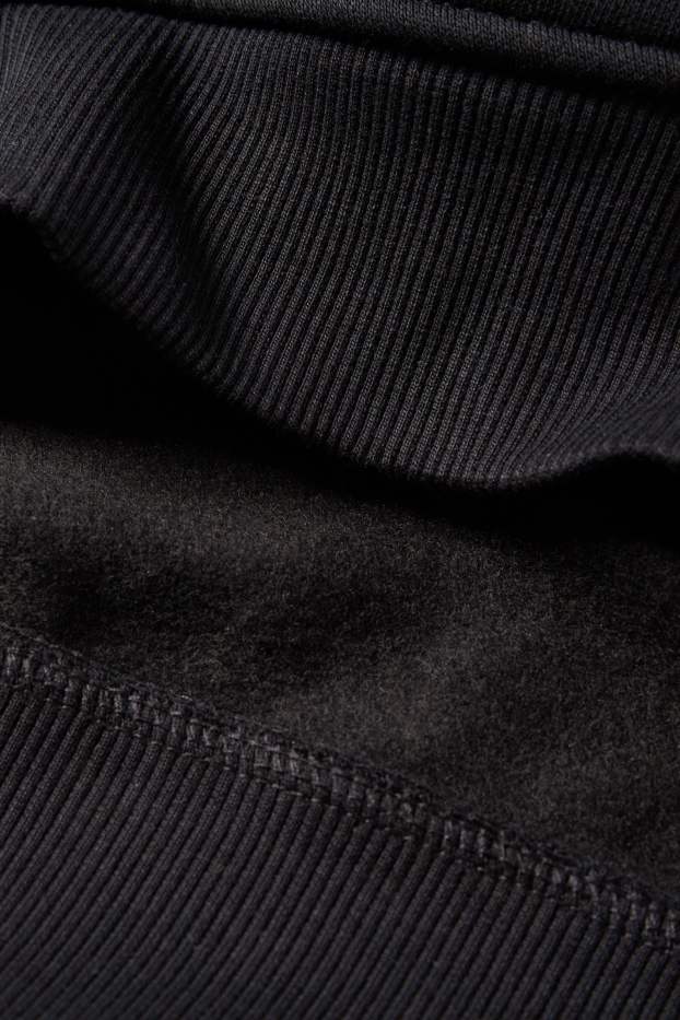 Bambini - Felpa con cappuccio - nero