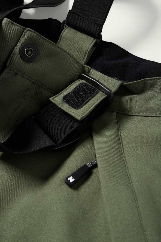 Copii - Băieți - Pantaloni de schi - impermeabili - verde