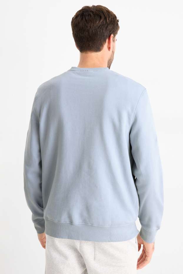 Hommes - Sweat - bleu clair