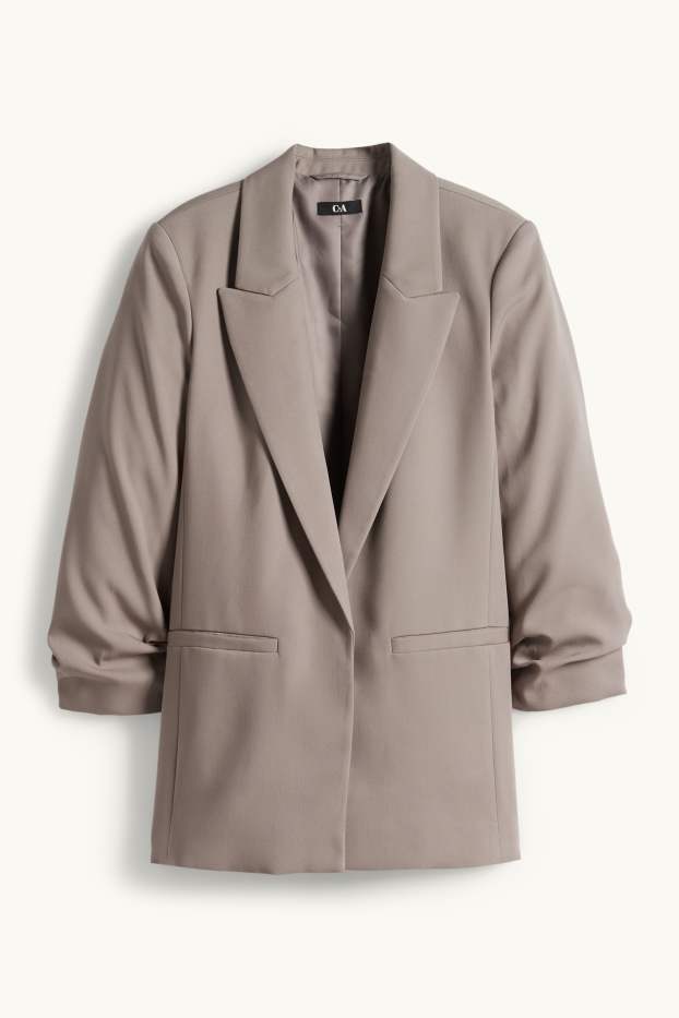 Donna - Blazer business - regular fit - tortora