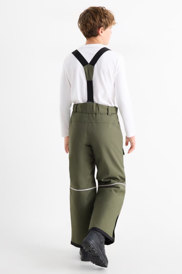 Copii - Băieți - Pantaloni de schi - impermeabili - verde