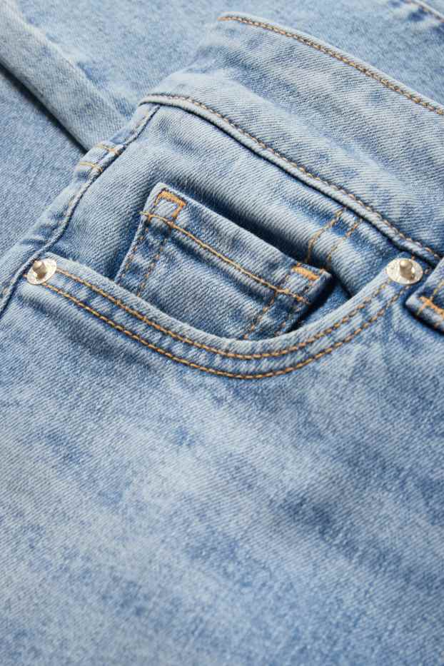 Femmes - Skinny jean - low waist - LYCRA® - jean bleu clair