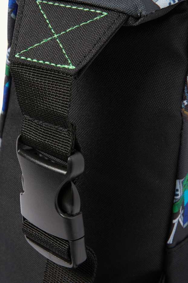 Niños - Minecraft - bolso bandolera - negro