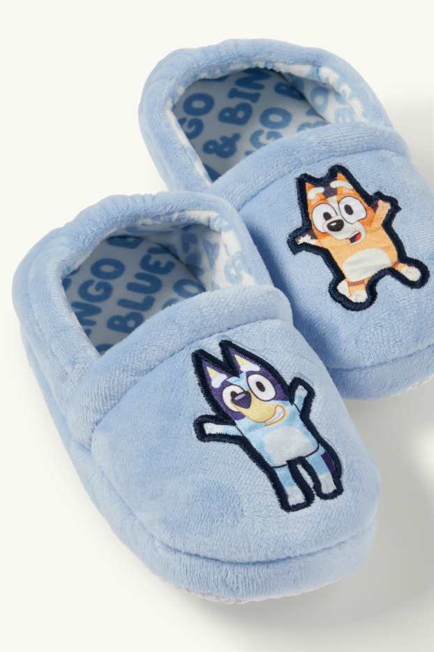Kinder Mädchen - Bluey - Hausschuhe - hellblau