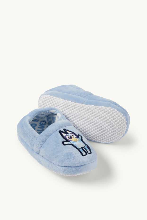 Kinder Mädchen - Bluey - Hausschuhe - hellblau