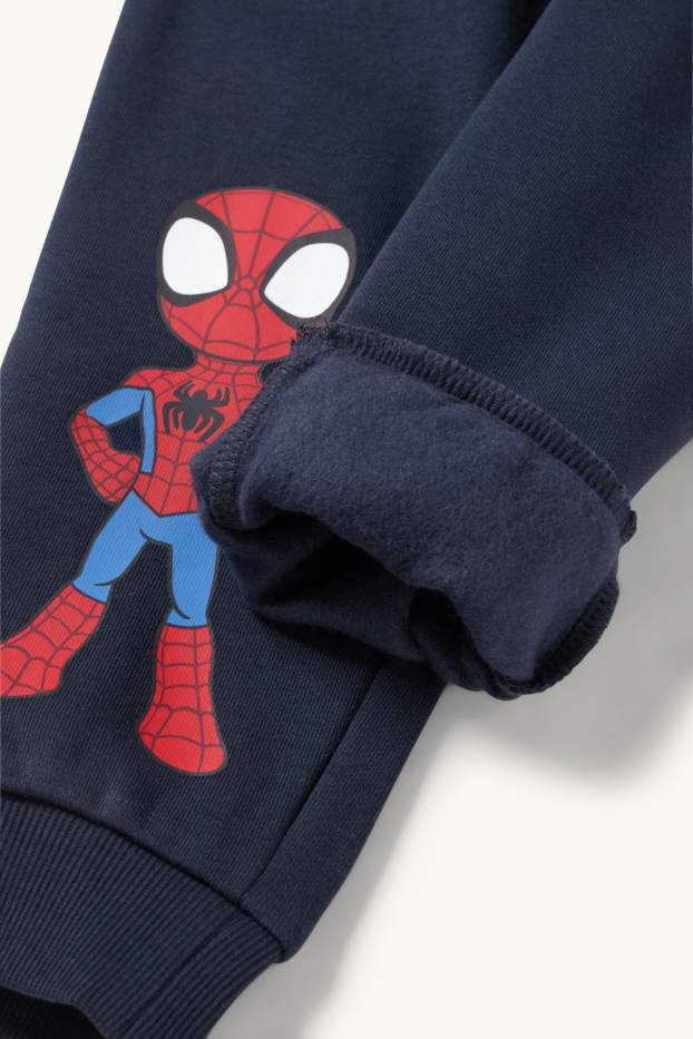 Copii - Băieți - Păienjenelul Marvel și prietenii lui uimitori - pantaloni de trening - albastru închis