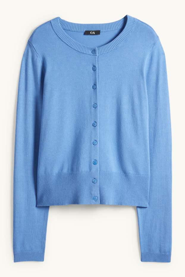 Women - Cardigan - blue
