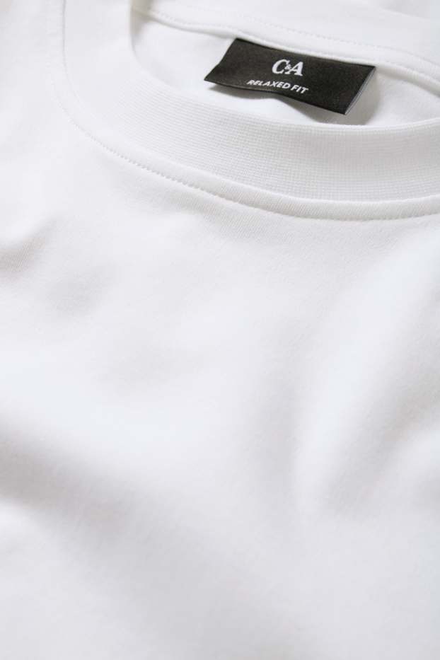 Home - Samarreta de màniga llarga - relaxed fit - blanc