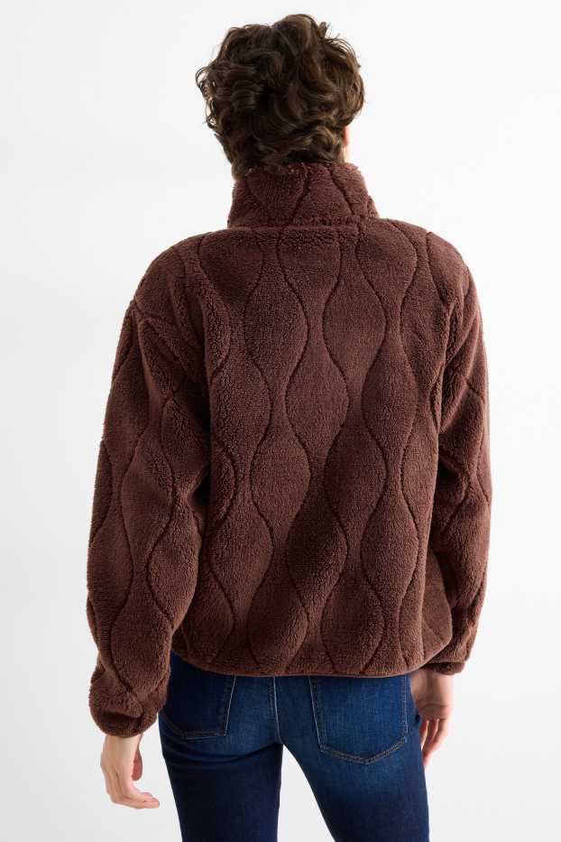 Mujer - Forro polar - marrón oscuro