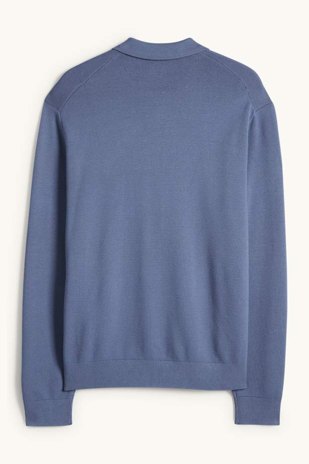 Heren - Trui - blauw