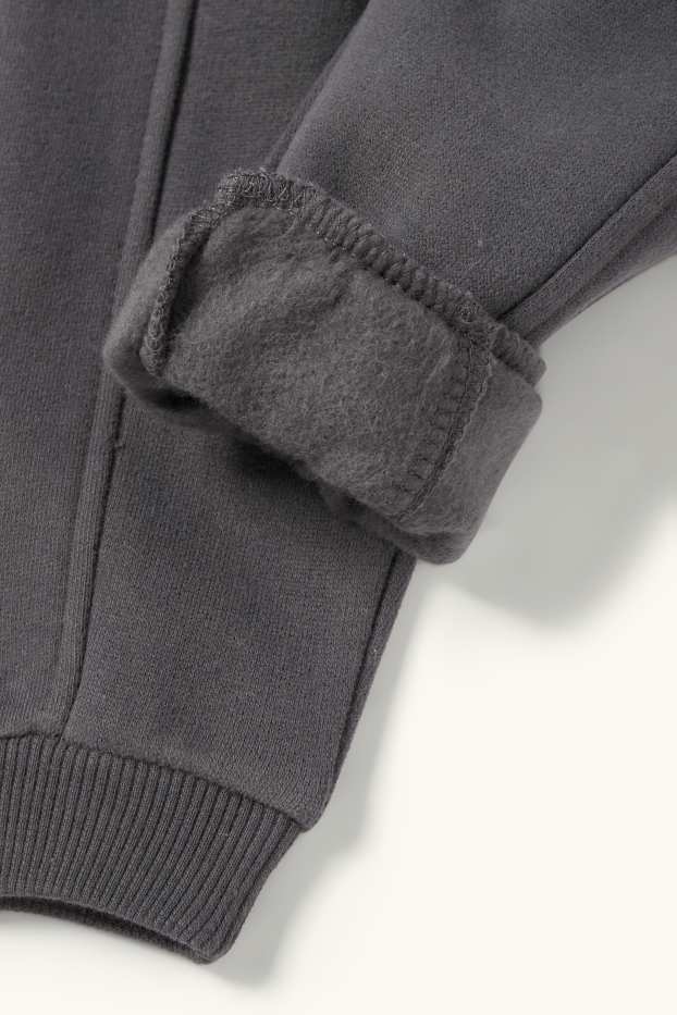 Bebeluși - băieți - Multipack 3 perechi - pantaloni de trening bebeluși - gri închis