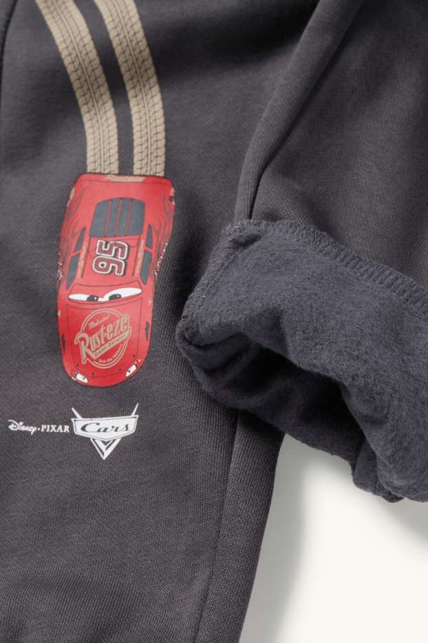 Copii - Băieți - Mașini - pantaloni de trening - gri închis