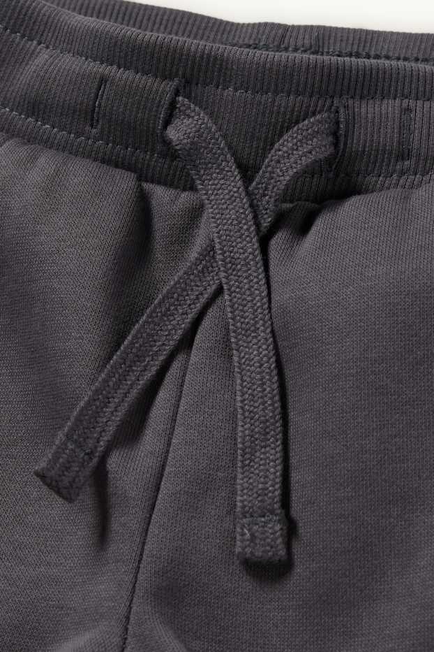 Copii - Băieți - Mașini - pantaloni de trening - gri închis