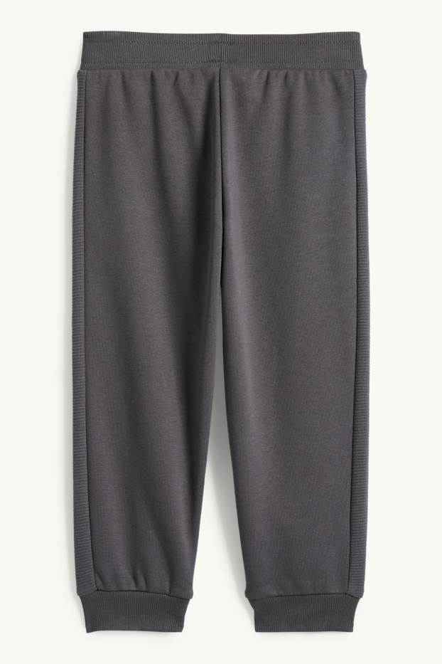 Copii - Băieți - Mașini - pantaloni de trening - gri închis