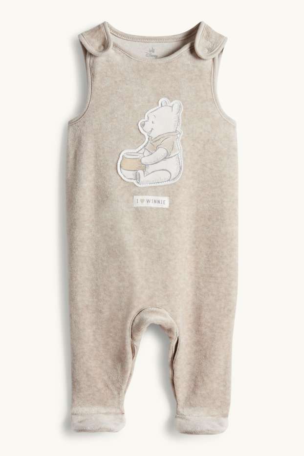 Unisex - Winnie the Pooh - set con tutina - 2 pezzi - beige