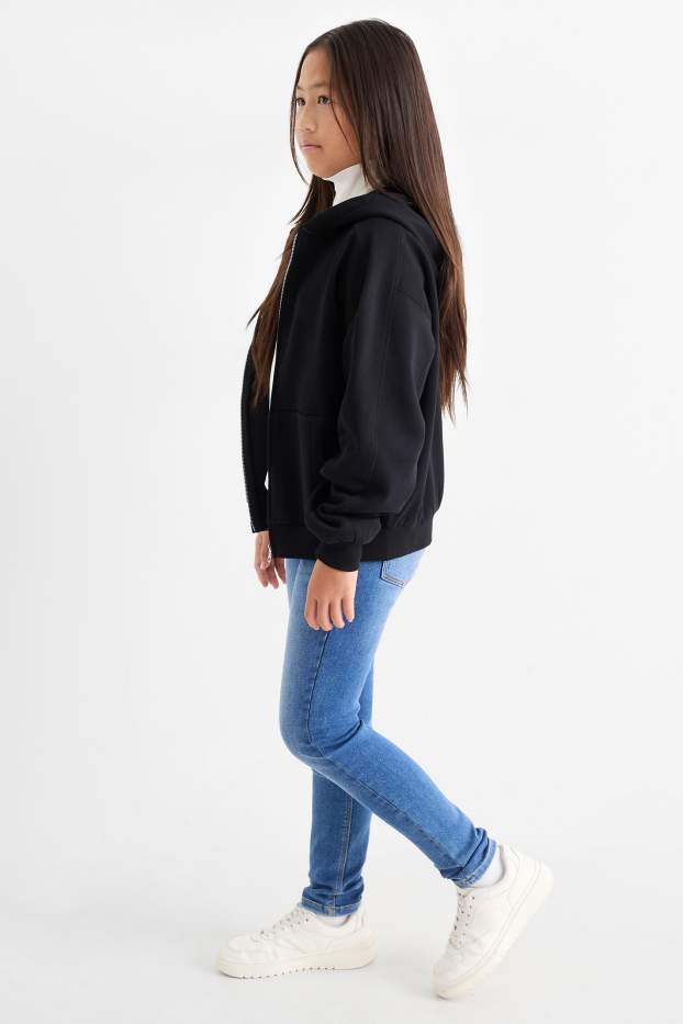 Enfants filles - Skinny jean - jean chaud - jean bleu