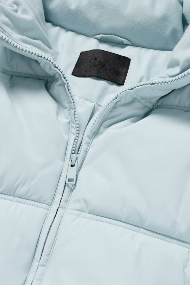 Damen - Steppjacke - helltürkis