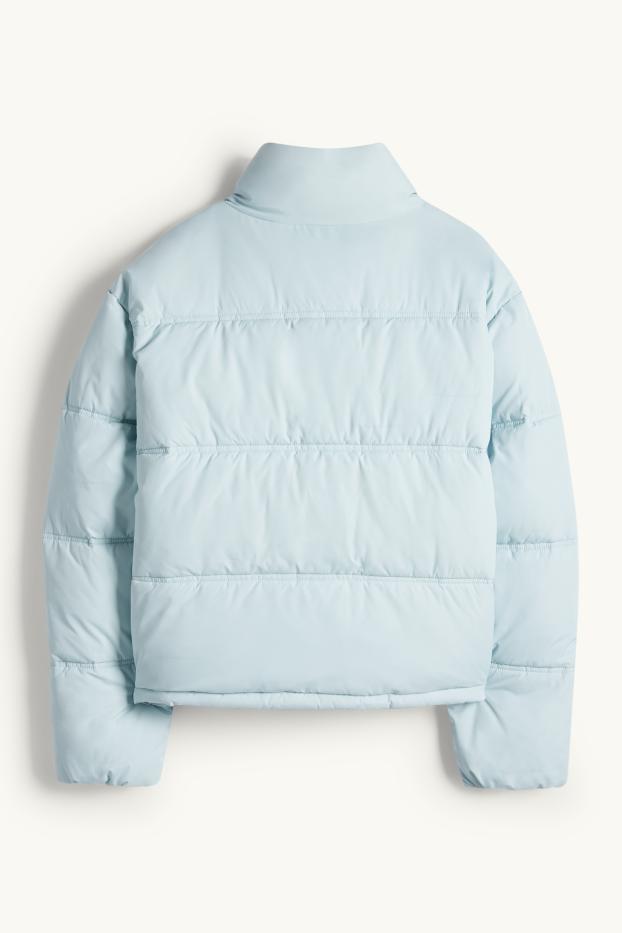 Damen - Steppjacke - helltürkis