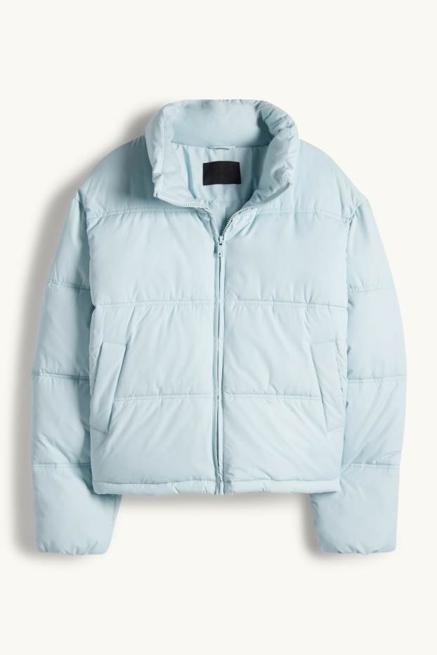 Damen - Steppjacke - helltürkis