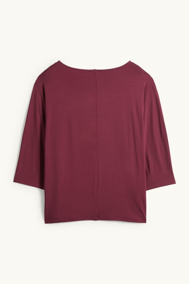 Dames - Longsleeve - bordeaux