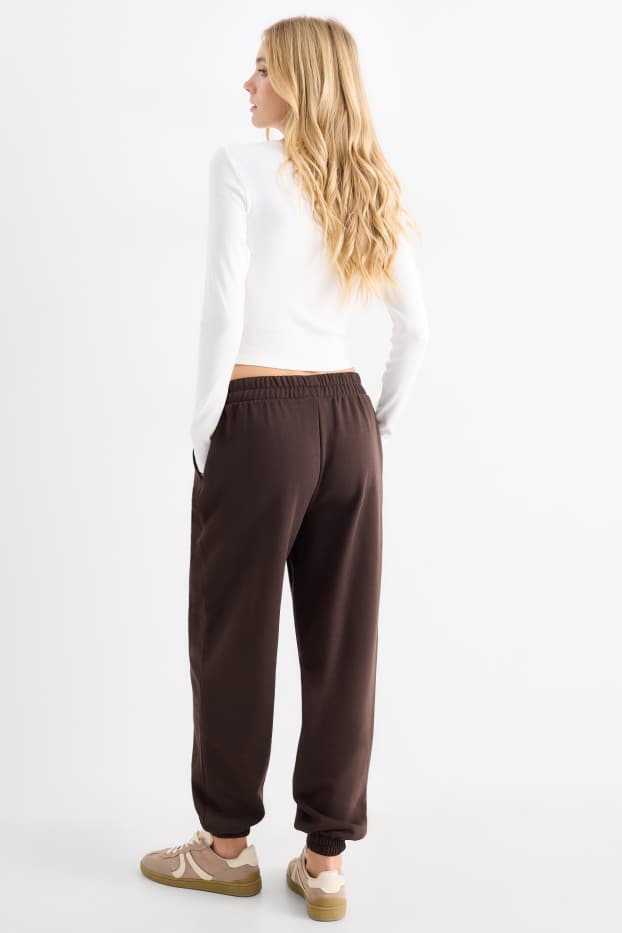 Damen - Jogginghose - dunkelbraun