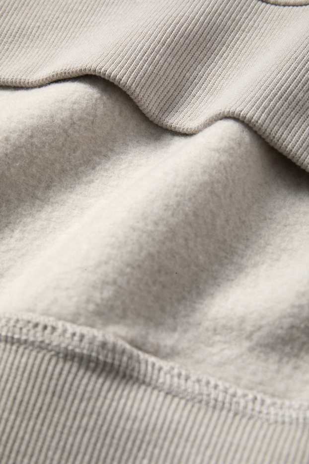 Heren - Oversized sweatshirt - lichtgrijs