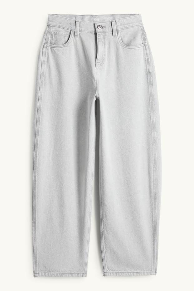 Bambine - Relaxed jeans - jeans grigio chiaro