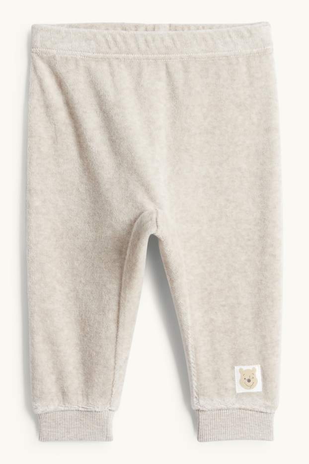 Nadó nen - Winnie the Pooh - pijama d’hivern per a nadó - 2 peces - blanc