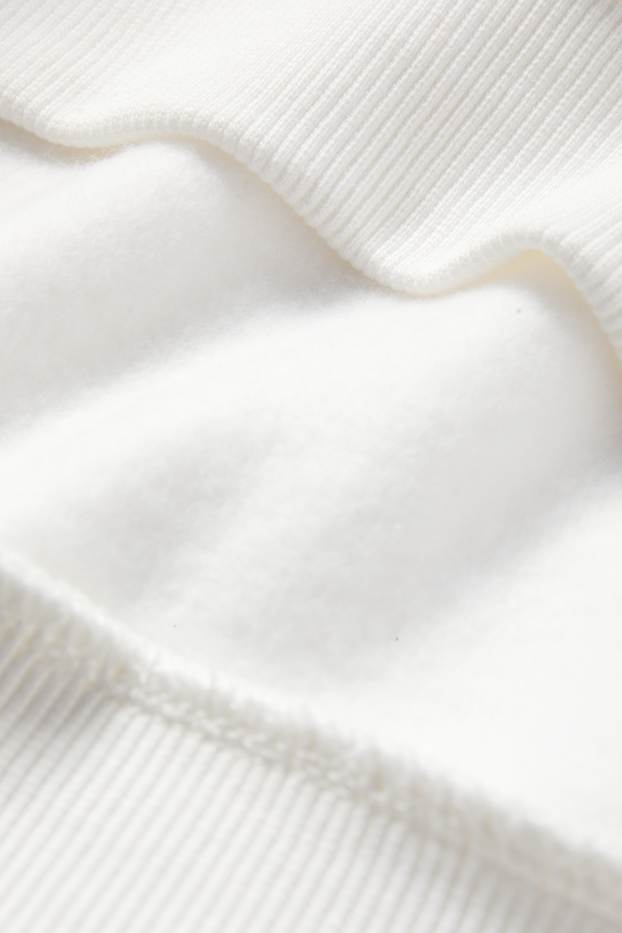 Bambine - Wednesday - felpa con cappuccio - bianco