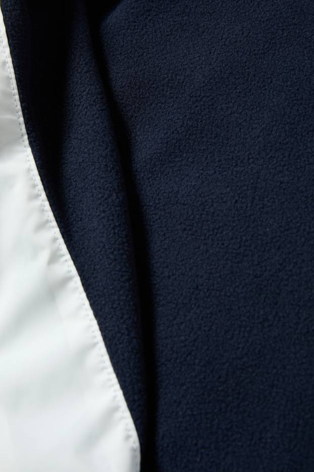 Children Boys - Minecraft - jacket - patterned - dark blue