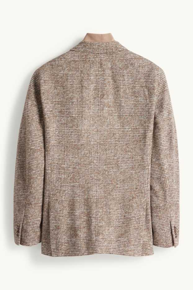 Bărbați - Sacou - regular fit - stretch - aspect 2 în 1 - bej