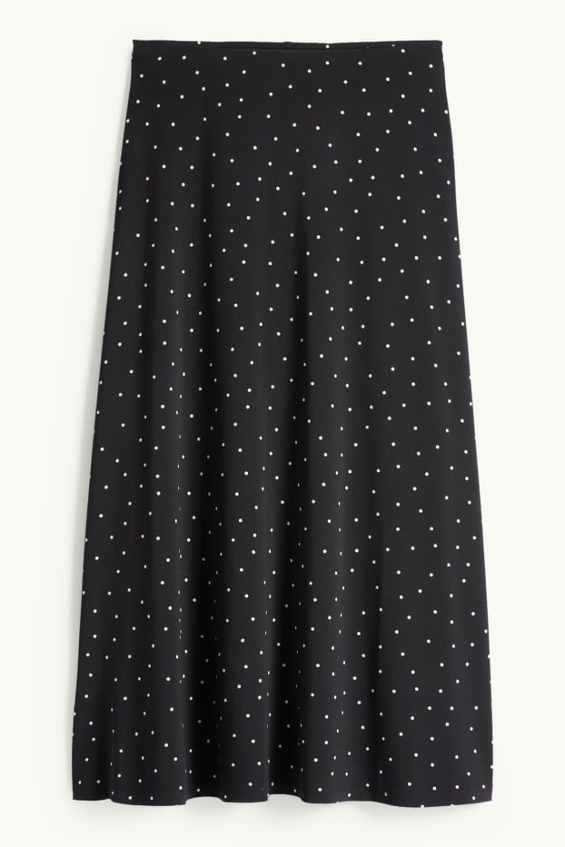 Femmes - Jupe - à pois - noir