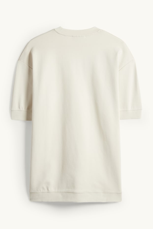 Herren - T-Shirt - Relaxed Fit - hellbeige