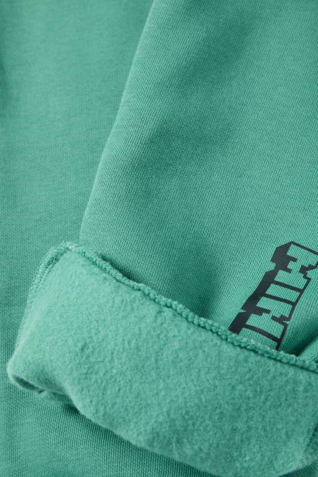 Copii - Băieți - Minecraft - set - hanorac și pantaloni de trening - 2 piese - verde