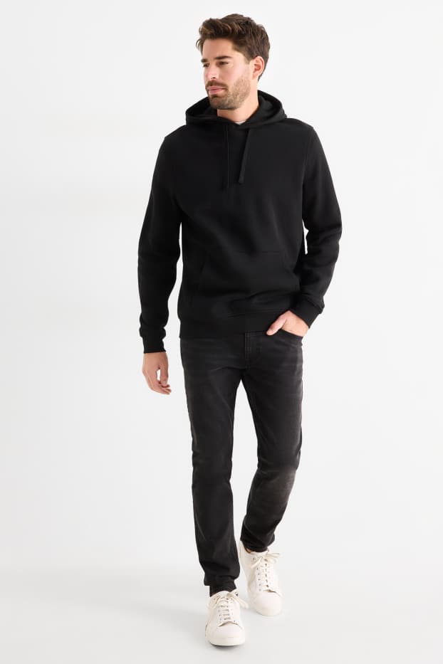 Herren - Skinny Jeans - dunkeljeansgrau