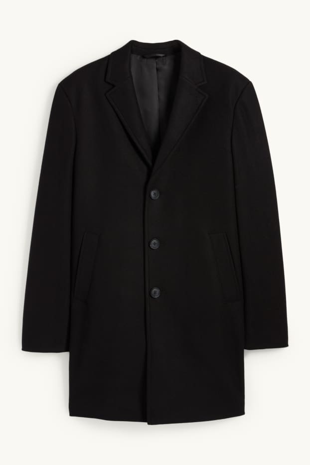 Herren - Mantel - schwarz