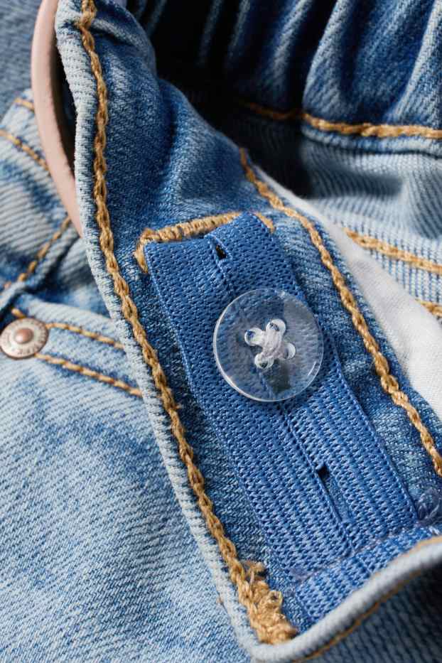 Enfants filles - Flared jean avec ceinture - LYCRA® - jean bleu clair