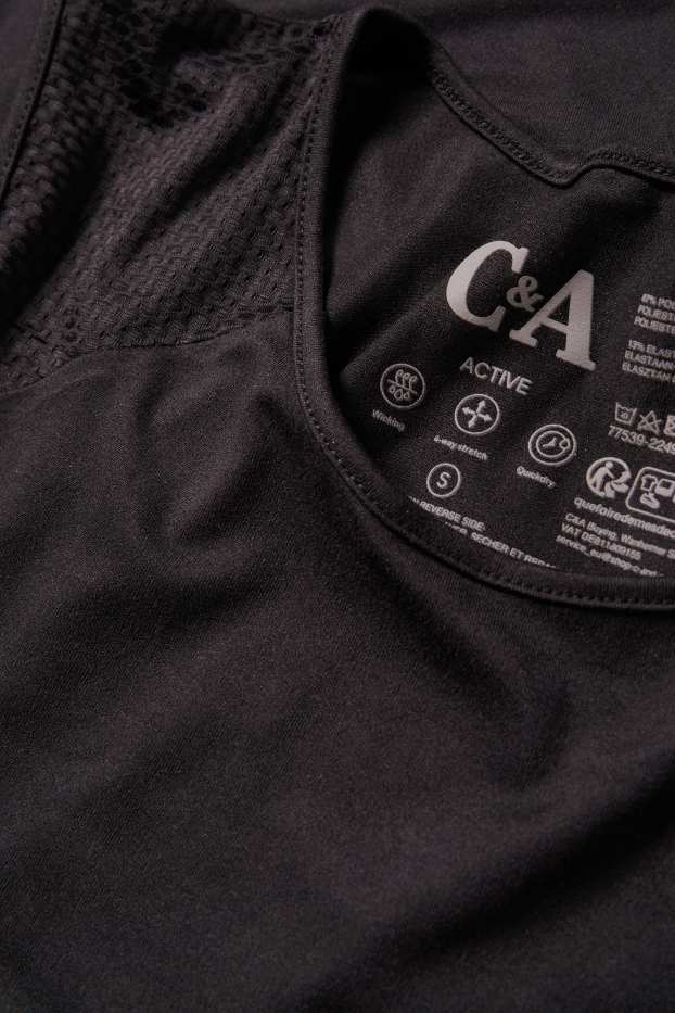 Women - Technical top - 4 Way Stretch - black