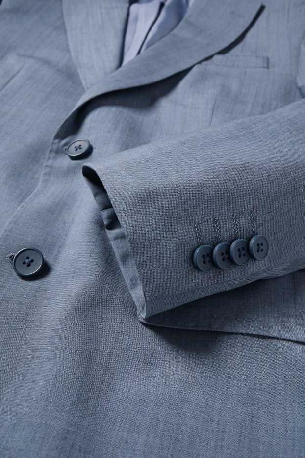 Heren - Wollen colbert uit het combi-systeem - Regular Fit - blauw