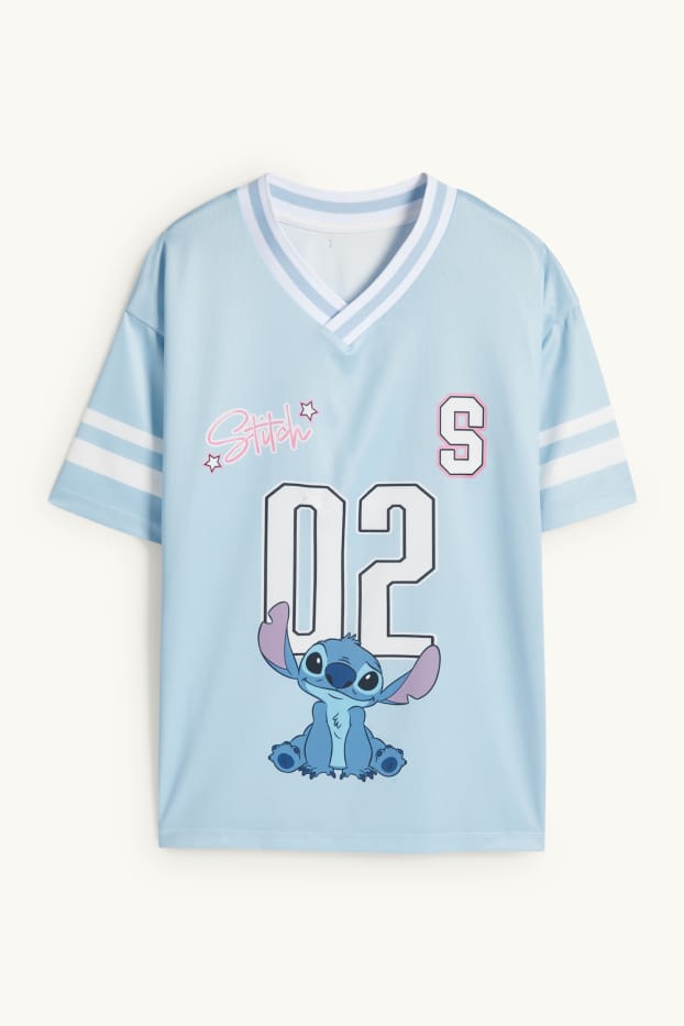 Bambine - Lilo & Stitch - t-shirt - azzurro