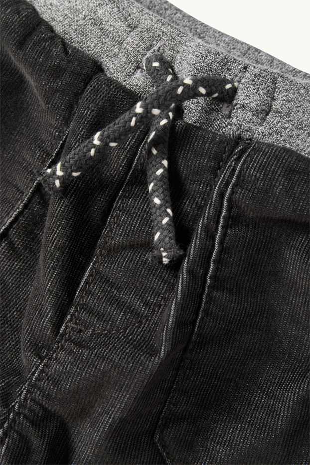 Nadó nen - Pantalons de pana tèrmics per a nadó - gris fosc