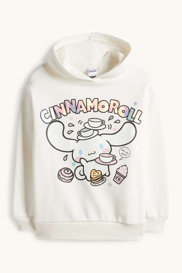 Nena - Cinnamoroll - dessuadora amb caputxa - blanc trencat
