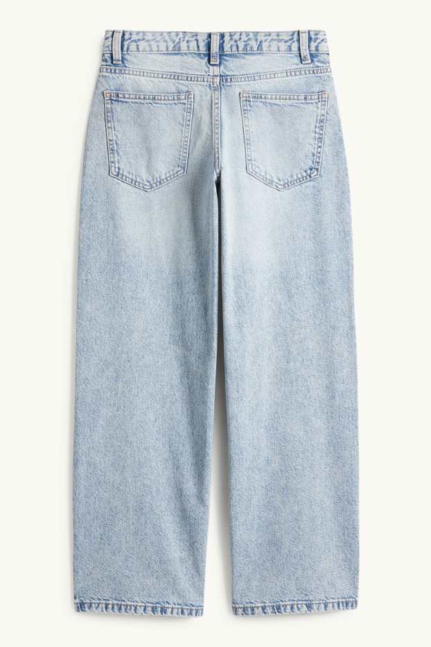 Bambine - Baggy jeans - jeans azzurro
