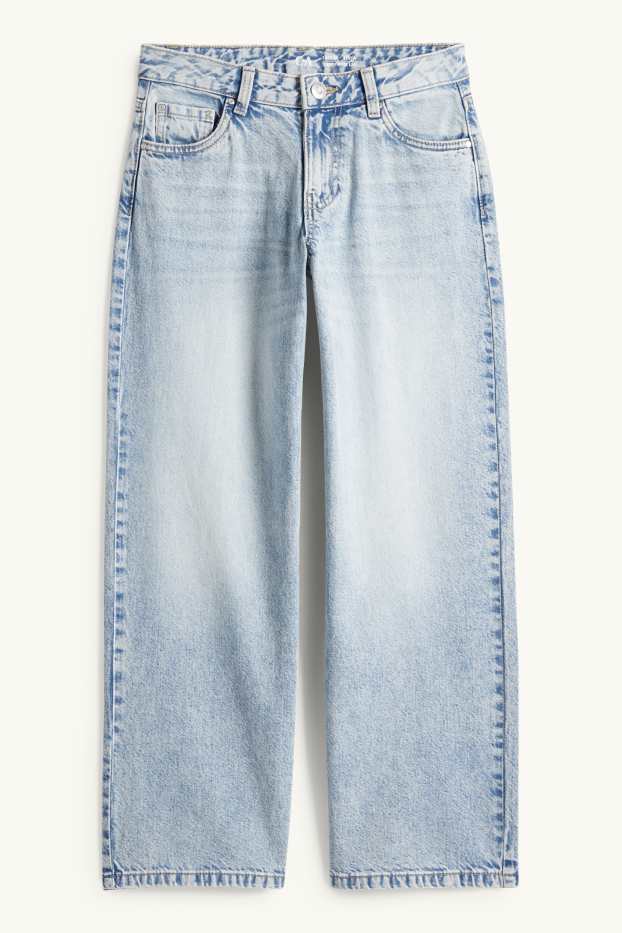 Bambine - Baggy jeans - jeans azzurro