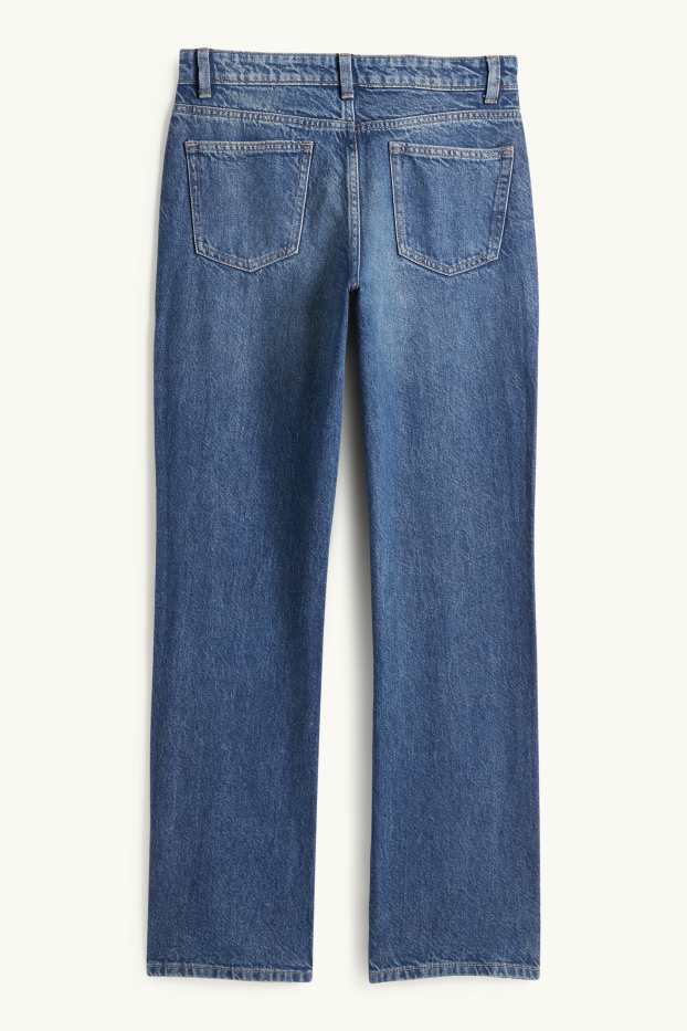 Dona - Straight Jeans - low waist - texà blau
