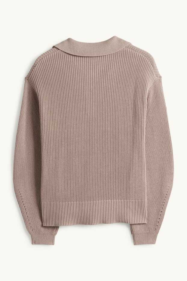 Femei - Pulover - reiat - taupe