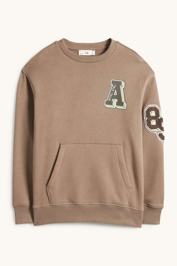 Children Boys - Sweatshirt - light brown